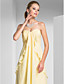  Sheath/ Column Sweetheart Sweep/ Brush Train Chiffon Elastic Woven Satin Evening Dress