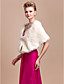  Gorgeous Faux Fur Wedding / Special Occasion Shawl / Wrap With Rhinestone (More Colors)