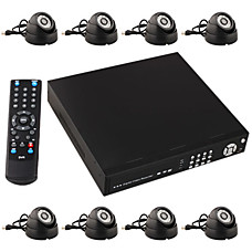 venta al por mayor 8 Canales IR Infrarrojo Visi�n Nocturna Tiempo Real C�mara Seguridad DVR Vigilancia
