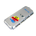 pocket size versteckten Anschluss USB 2.0 4-Port-Hub (bcm103) (ab 50 Einheiten)-Versandkosten