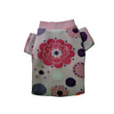 Flower Dog Coat (CW010) (Start From 20 Units)-Free Shipping