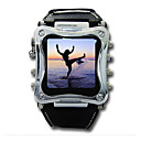 2GB Metallic 1.5 Inch OLED MP4 / MP3 Watch Player (CAVS011) (Start From 5 Units) -Free Shipping