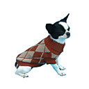 Camel,Classic Argule Dog Sweater (CW021) (Start From 20 Units)-Free Shipping