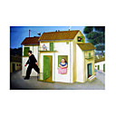 Handmade Modern Art Oil Painting on Canvas/High quality (ZS-094) (Start From 20 Units)-Free Shipping