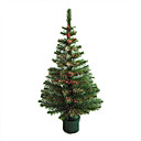 pinho de fibra óptica da árvore de Natal artificial, 90cm (GQ-032) (início a partir de 5 unidades) o transporte gratuito