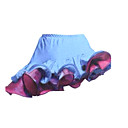 Rouched Side Salsa Skirt, Blue and Manve(YCF036) (Start From 10 Units)Free Shipping