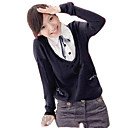 1-pc Dot Blouse Sweater, Size:S / M / L (YFNS088) (Start From 10 Units)Free Shipping