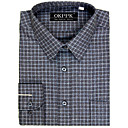 camisa dos homens de lã de manga comprida xadrez (chs037) (desde 5 unidades) o transporte gratuito