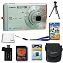 casio fotocamera Exilim EX-Z8 digitale 8.1MP + batteria + scheda SD da 2 GB + 6 bonus extra