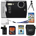 Olympus mju 850 SW 8.5mp fotocamera digitale + scheda xD 1 GB + batteria extra + 6 bonus