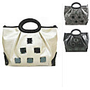 Breathtaking Patent Leather Tote Shoulder Bag with Cloth Lining M602 (WYBB039)