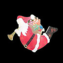 Double Faced Mesh Silhouette Santa Light (SDQ314)
