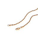 Stylish Two - Tone Twisted Chain - Chain 80424-11 (SZY890)