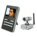 2.4GHZ Four Channel MP4 Baby Monitor Kit with High Power Wireless Camera