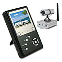 2.5" TFT 2.4GHZ Four Channel MP4 DVR Baby Monitor Kit with High Power wireless Camera