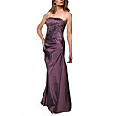 gaine / colonne bretelles parole longueur taffeta robe de soirée / robe de bal (gye074)