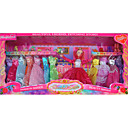 Barbie with Clothing and Furnitures