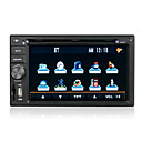 6.2-inch Touch Screen 2 Din In-Dash Car DVD Player TV and Bluetooth Function DT-6201