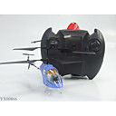 nieuwe 3-kanaals radiografische afstandsbediening rc mini indoor helikopter 24pcs / partijen