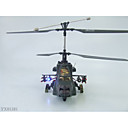 Free Shipping RC Apache 3CH outdoor radio control outdoor Helicopter