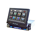 7-inch Touch Screen 1 Din In-Dash Car DVD Player TV and Bluetooth Function Ipod Port Detachable Pane
