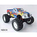 01:08 rc rc nitro caminhão energia a gás 15cc 4wd motor do caminhão de controle remoto de 60 km / hora