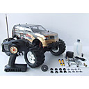 01:08 caminhão do rc do gás 15cc motor nitro 4WD caminhão de controle remoto de rádio. 60 km / hora