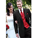 Zwei-Tasten-single breasted Gipfel Revers Smoking Anzug / Smoking