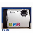 vivikai CC-518 12,0 (por interpolación) cámara digital con pantalla TFT LCD de 2,0 pulgadas (szw513)