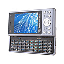 E98 Dual Card Tri-Band TV Function Slide Cell Phone Gray