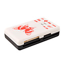 High Speed Card Reader for SD MMC TF CF  M2 XD MiniSD(SMQ1090)