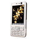 winkoy t6688 + dual-kaart quad-band TV-functie mobiele telefoon zilver