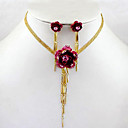 Beautiful Fresh Rose Jewelry Set (SZY1749)