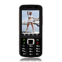 MFU E10 banda cuádruple doble tarjeta de tv función celular negro (szr741)
