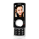 P100 (u909) tarjeta doble tri-banda con java toque dirección clave deslizamiento teléfono celular negro (szrw159)