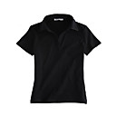 classico-montaggio polo a maniche corte in cotone 100% (pfk012)