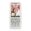N9 dual quad band scheda ultra-sottile funzione touch screen tv argento telefono cellulare (szrw271)