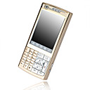 E201 Dual Card Quad Band Dual Camera TV Touch Screen Cell Phone Champagne (SZRW226)