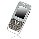 E78 dual band dual quad carta torcia elettrica ultra-sottile telefono cellulare e grigio argento (szrw220)