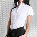 Falte Schulter-Shirt (09vcx010)