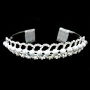 Gorgeous Alloy With Clear Crystal Wedding Headpiece/ Bridal Tiaras