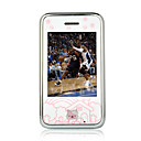 q5 mini tri-banda doble tarjeta de teléfono celular de pantalla táctil de color blanco tf tarjeta de 2 gb (szhx0023)