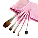 5Pcs Mini Cosmetic Brush Set