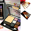 Free Professional Cosmetic Brush Set + Perfection Powder Box Palette