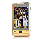 i908 dual card piatto touch screen del telefono cellulare in oro (szrw442)