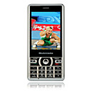 jingguan 369 double carte métallique de mobile à écran tactile d'argent (szhx0017)