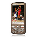 metom M13 quad-band dual bluetooth scheda del telefono cellulare tv grigio (szhx0098)