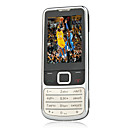 6700C Dual Card Quad Band Ultra-thin Metal Cover Flat Screen Cell Phone Silver