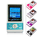 4GB 1.5-inch MP3 / MP4 Players With FM Function / Five Colors / Five Pieces Per Package(SZM092)