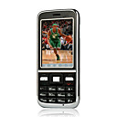 Taizi T760 Dual Card Quad Band Ultra-thin Touch Screen Cell Phone Black